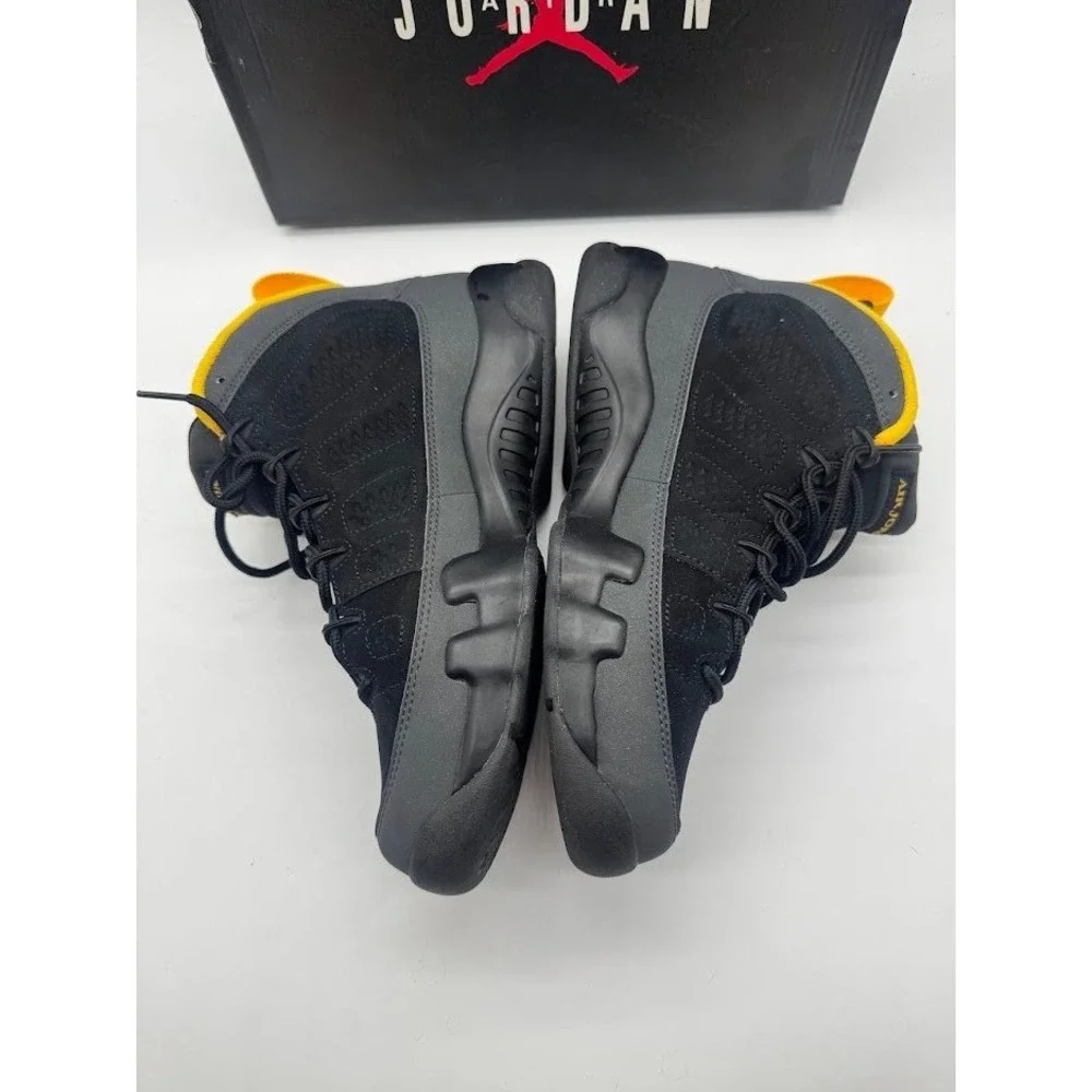 Air Jordan 9 Retro GS Black University Gold 302359-070 Kids Size 7Y Sneakers